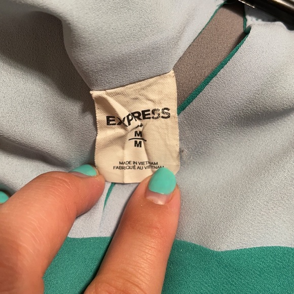 Reversible Blue / Green Tank Top - Picture 4 of 4